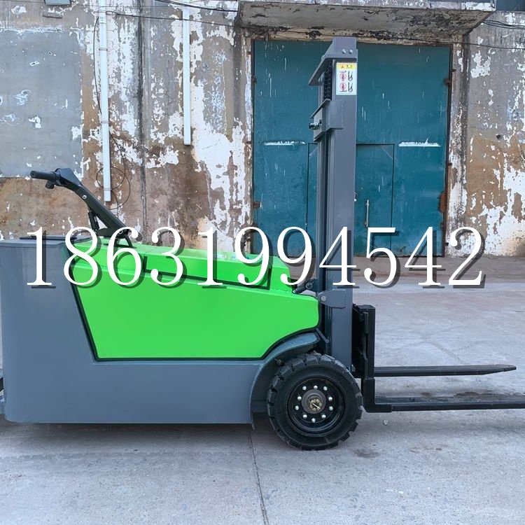 南丹县小型电动叉车1吨2吨步行站驾式电瓶堆高充电装卸车液压升降车铲车