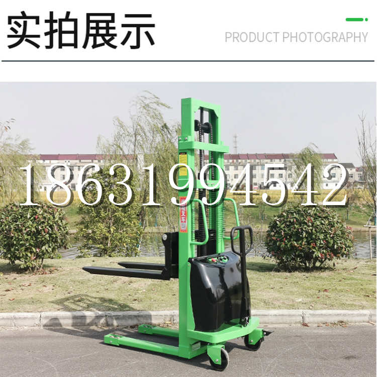 南丹县电动叉车堆高车液压铲车电瓶1吨2吨站驾步行式小型全自动叉车